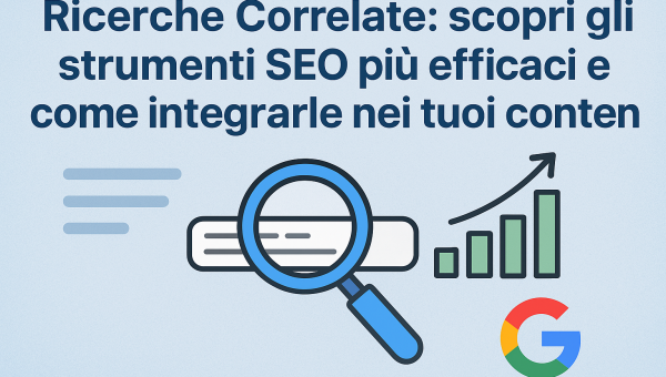 Ricerche Correlate di Google: come estrarle con tool SEO e integrarle per migliorare l’indicizzazione