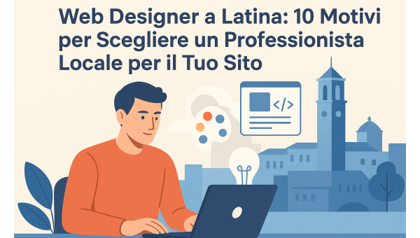 Web Designer a Latina: 10 Motivi per Scegliere un Professionista Locale