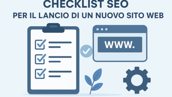 Checklist SEO per il lancio di un nuovo sito web