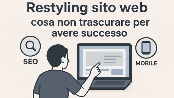 Restyling sito web: cosa non trascurare per avere successo
