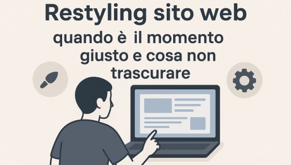 Restyling sito web: vantaggi e benefici per il tuo business