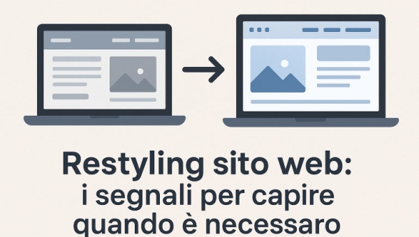 Restyling sito web: i segnali per capire quando è necessario
