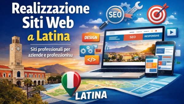 Realizzazione siti web a Latina per aziende e professionisti
